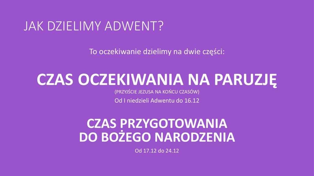 CZAS OCZEKIWANIA KONIEC I POCZĄTEK WSZYSTKIEGO ppt pobierz